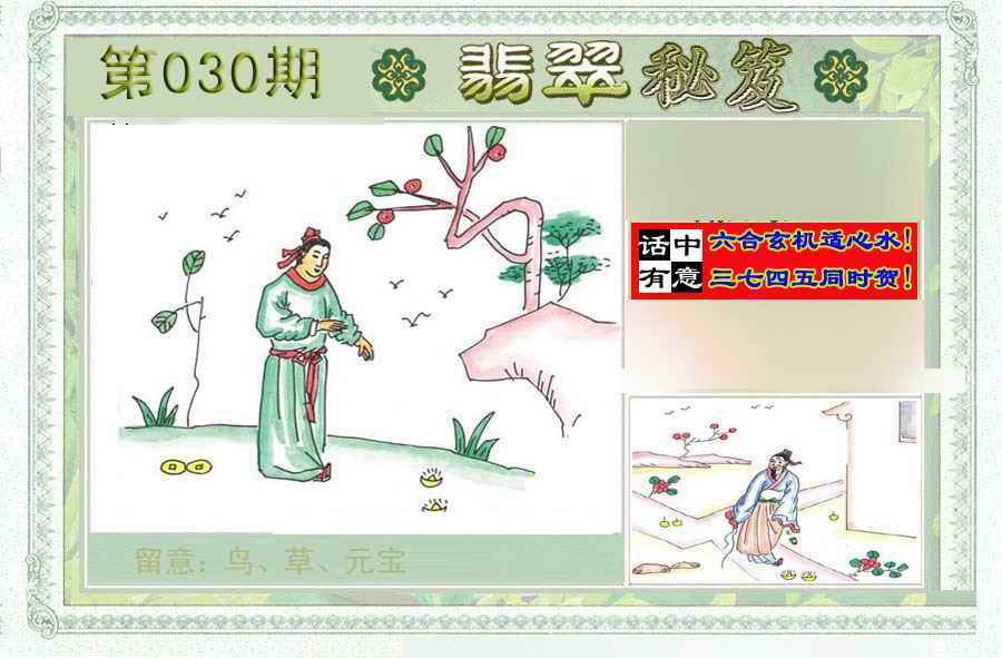 030期翡翠秘笈(信封)(另版)[图]